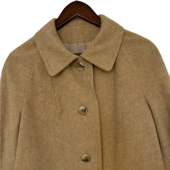 Classic Tan Pea Coat - Picture 2 of 9